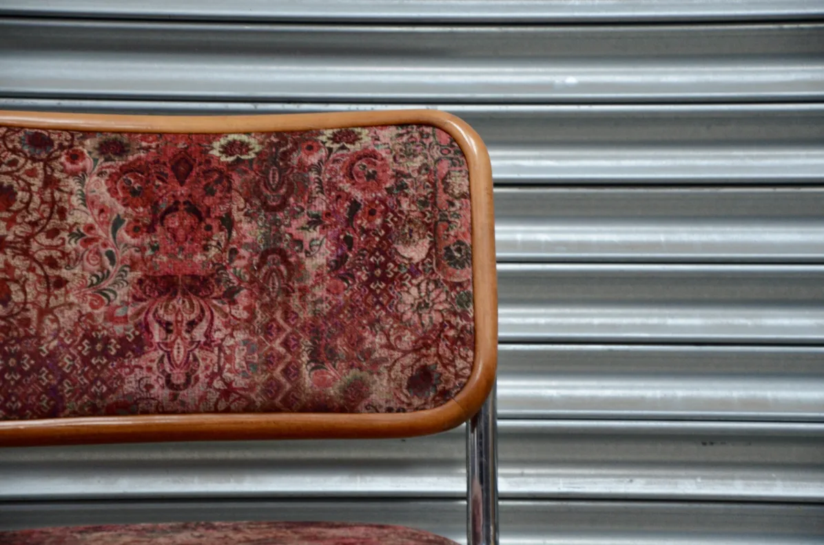 Mid-Century Metal Framed Chair