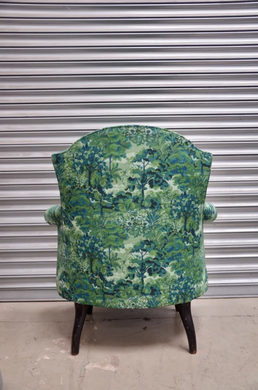Reupholstered Small Chair Duo