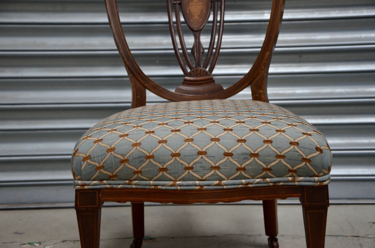 Shield Back Chair