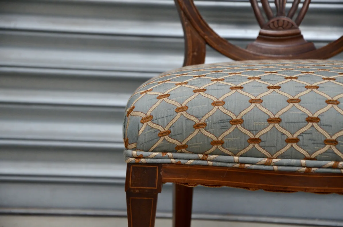 Shield Back Chair